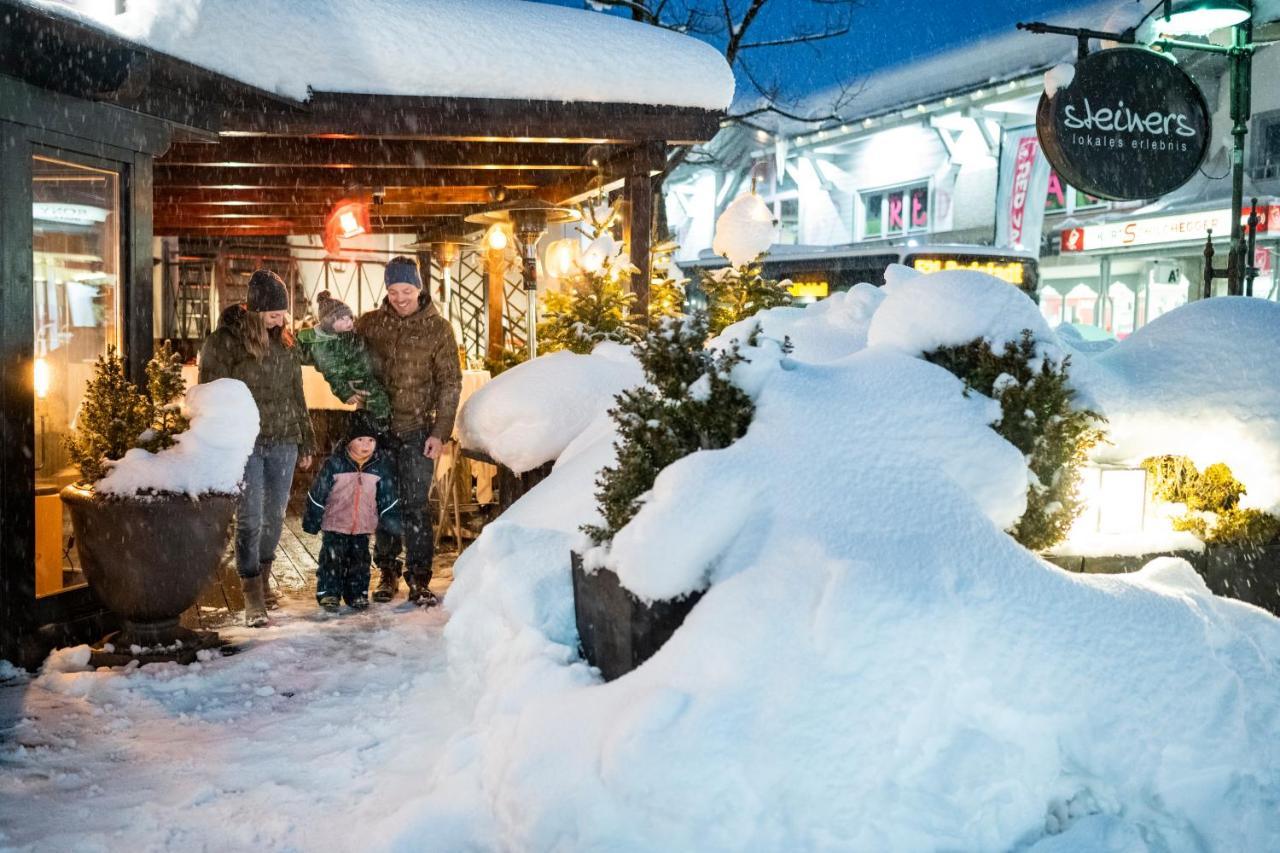 Apparthotel Restaurant Steiners Eben Im Pongau Luaran gambar