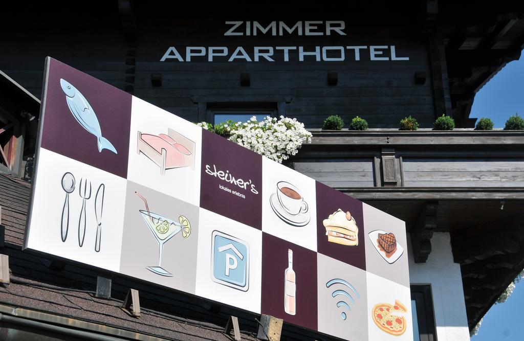 Apparthotel Restaurant Steiners Eben Im Pongau Luaran gambar